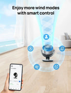 Smart Air Circulator Fan CF511S & Smart Tower Fan Cruiser Pro T3S - DREO